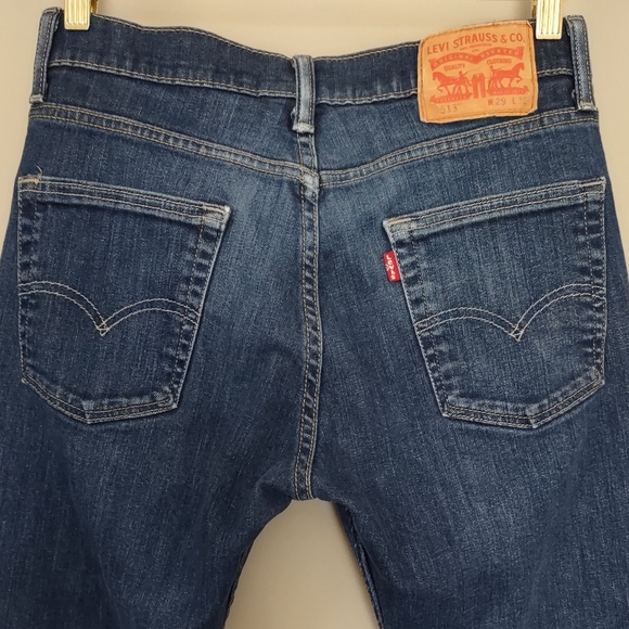 Levi's 513 Jeans Slim Straight W29 - Picture 5 of 12